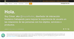 Desktop Screenshot of cesargarcia.com